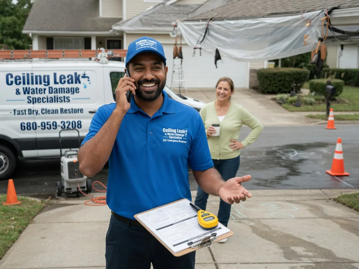 Ceiling Leak Cleanup Ellisville, MS FAQs